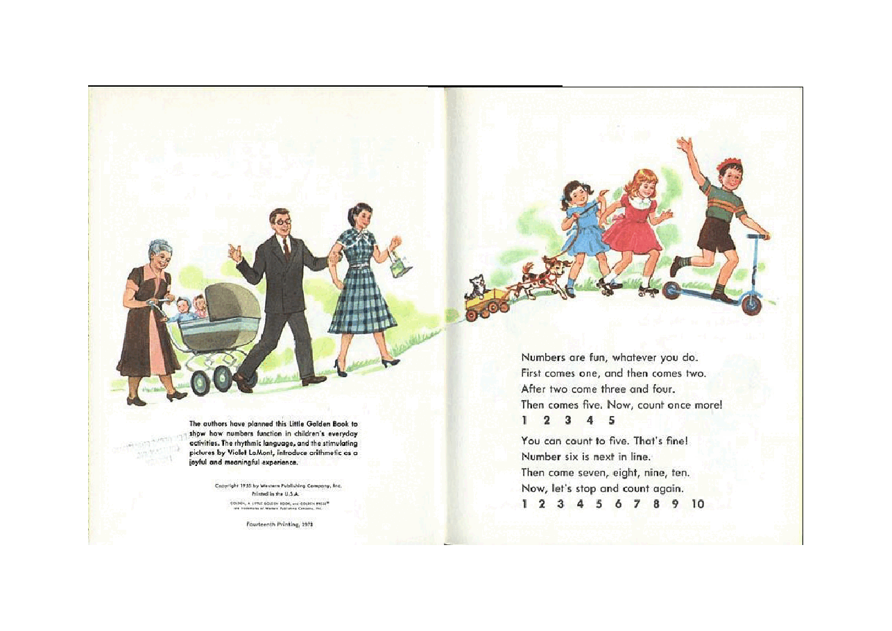 名家精选英语绘本Little Golden Book 0337 Numbers - What They Look Like and What They Do (Little Golden Book 337) (19.pdf,第3页预览