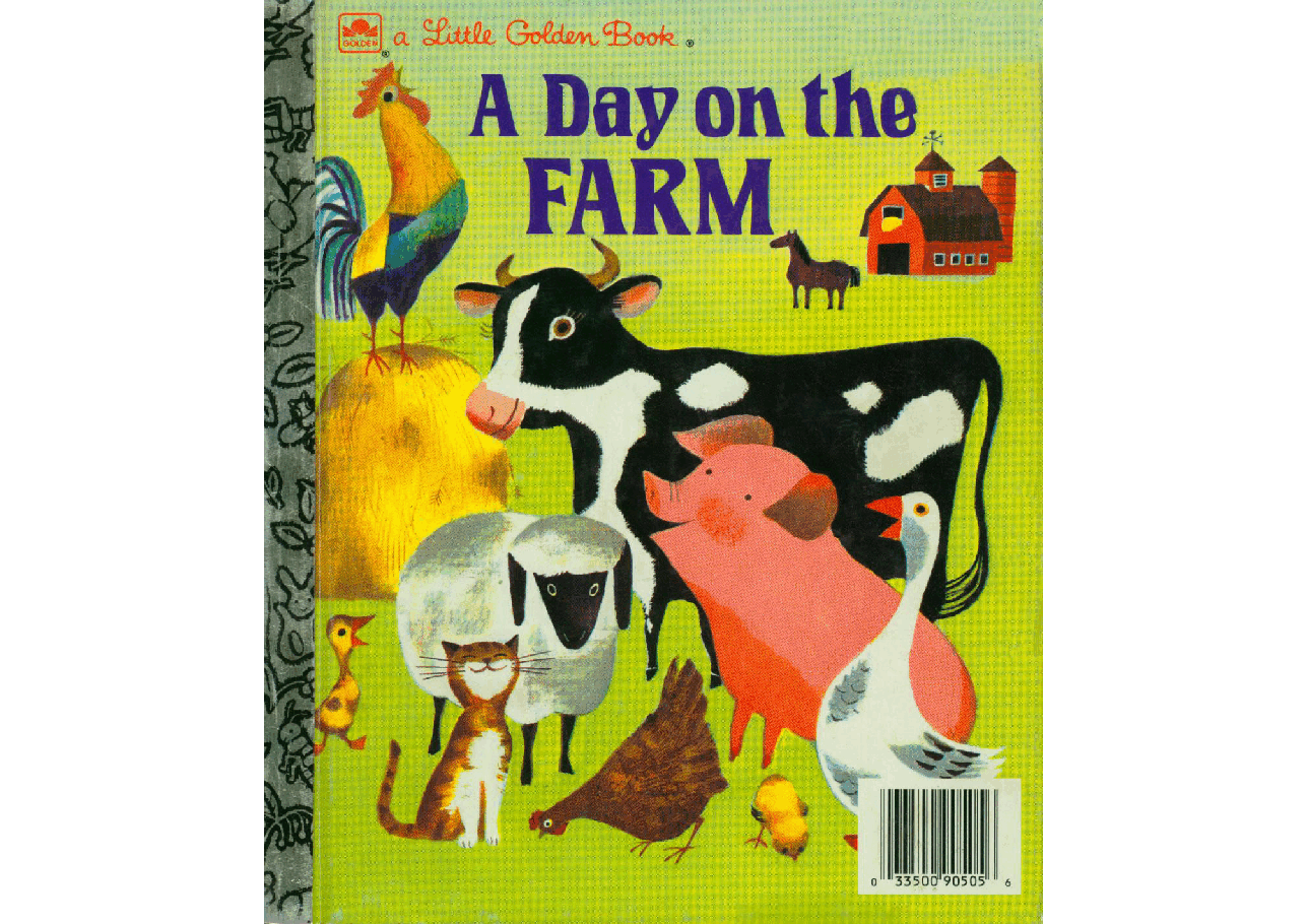名家精选英语绘本A Little Golden Book NN - A Day on the Farm (1960) (goldengems).pdf,第1页预览