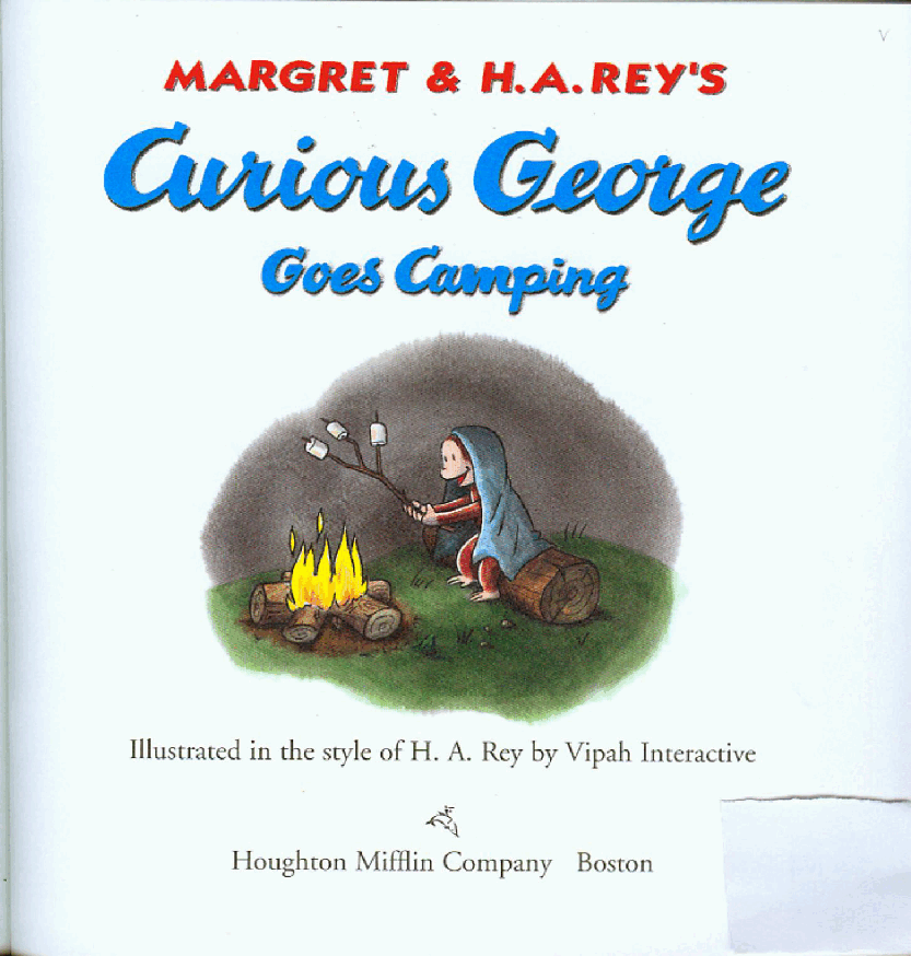 好奇的乔治英文绘本系列Curious George Goes Camping.pdf,第2页预览