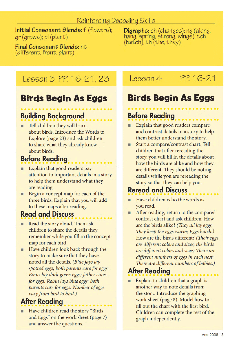 美国国家地理幼儿版April_Young_Exp_teachers_guide.pdf,第3页预览