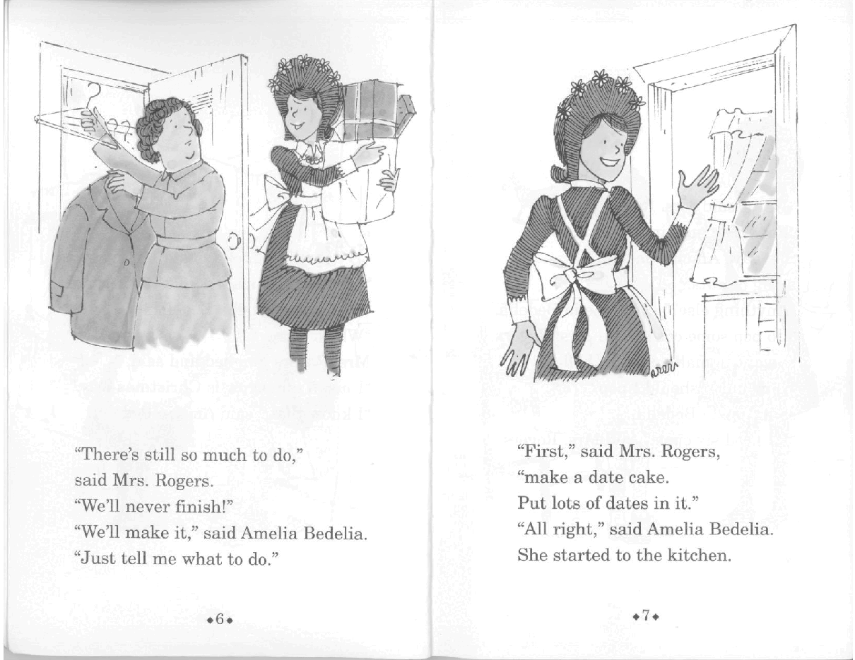 糊涂的女佣系列英文绘本Merry Christmas,Amelia Bedelia .pdf，第3页预览