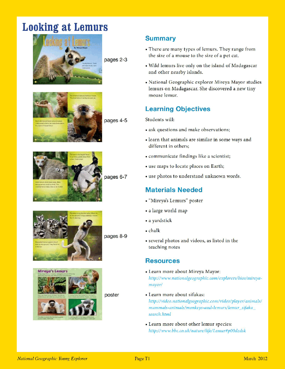 美国国家地理幼儿版teacher-guide-march_12.pdf,第3页预览