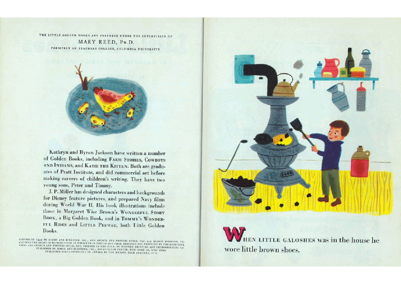 名家精选英语绘本Little Golden Book 0068 - Little Galoshes (1949) (goldengems).pdf,第3页预览