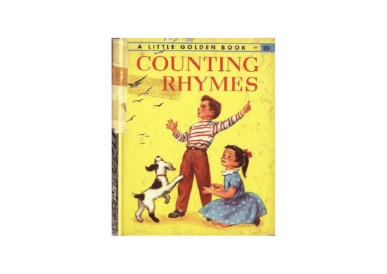 名家精选英语绘本Little Golden Book 0257 Counting Rhymes.pdf,第1页预览