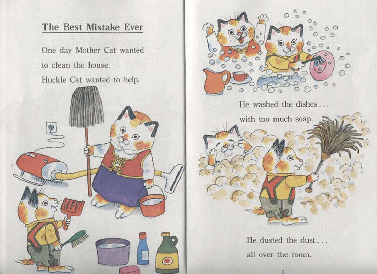 理查德斯凯瑞忙忙碌碌镇系列绘本16册[Richard_Scarry]The Best Mistake.pdf，第2页预览