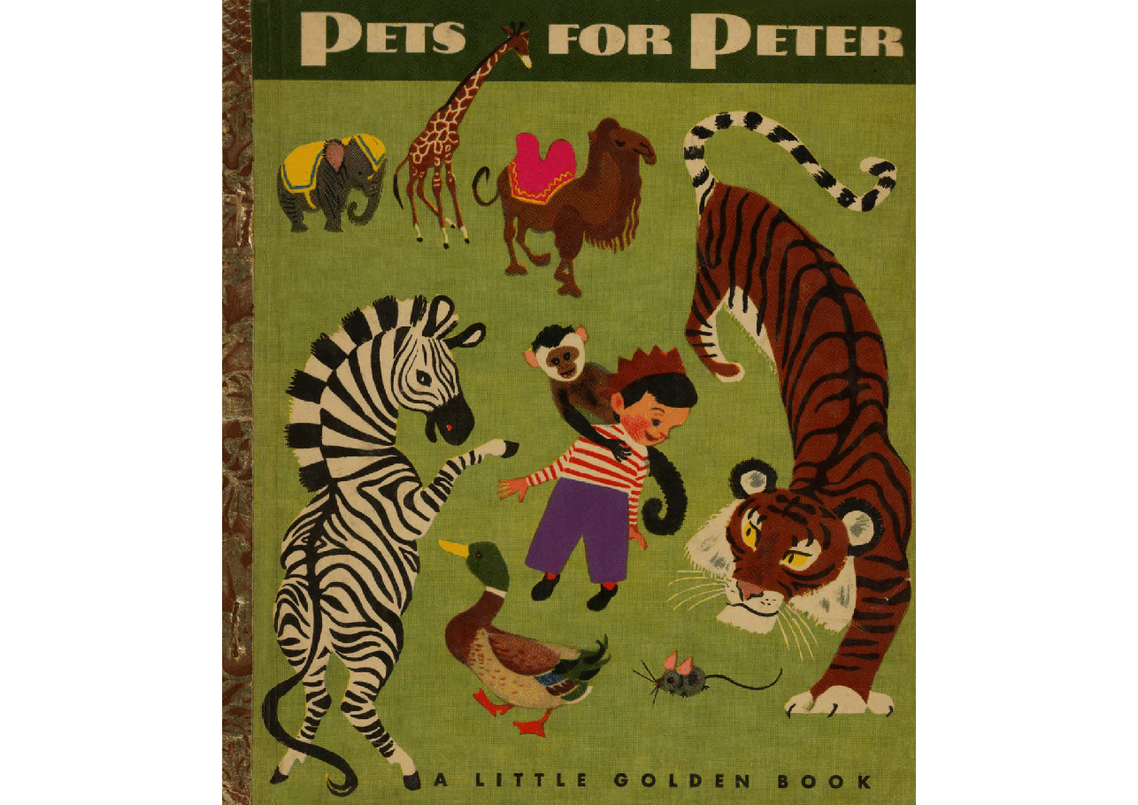 名家精选英语绘本Little Golden Book 0082 - Pets For Peter (1950) (goldengems).pdf,第1页预览