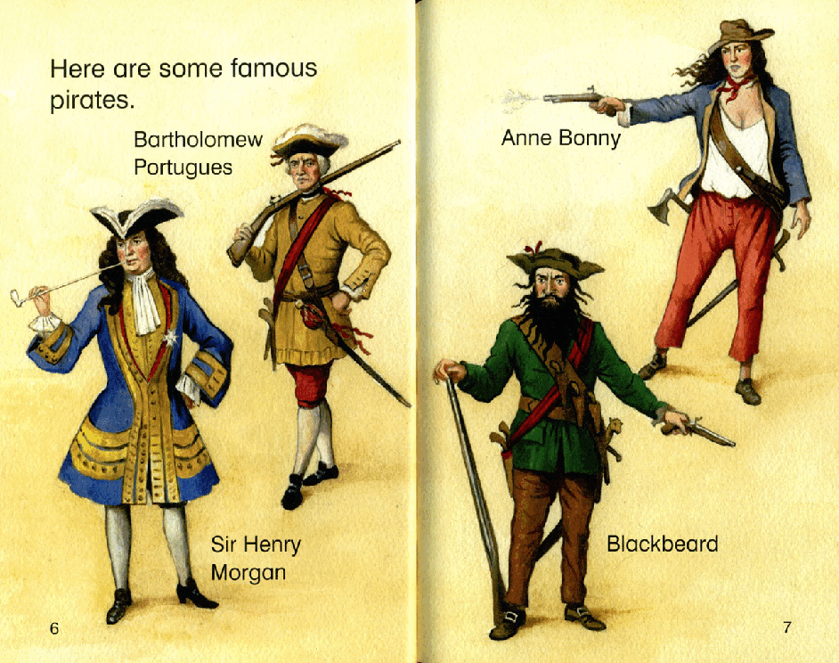 启蒙英语绘本Pirates.pdf,第4页预览