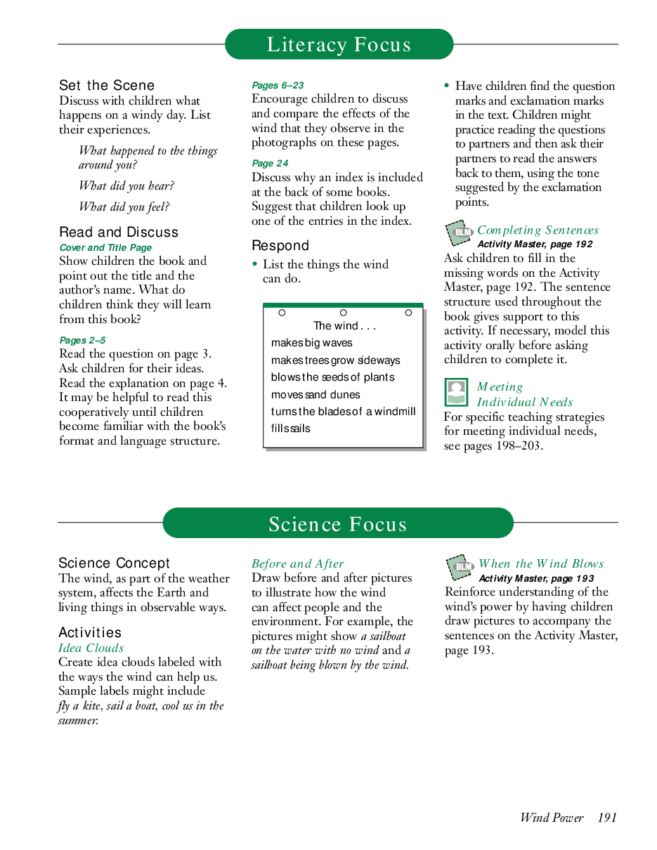 国家地理百科流利级英文绘本Fluent08 wind power 教学指导.pdf,第2页预览