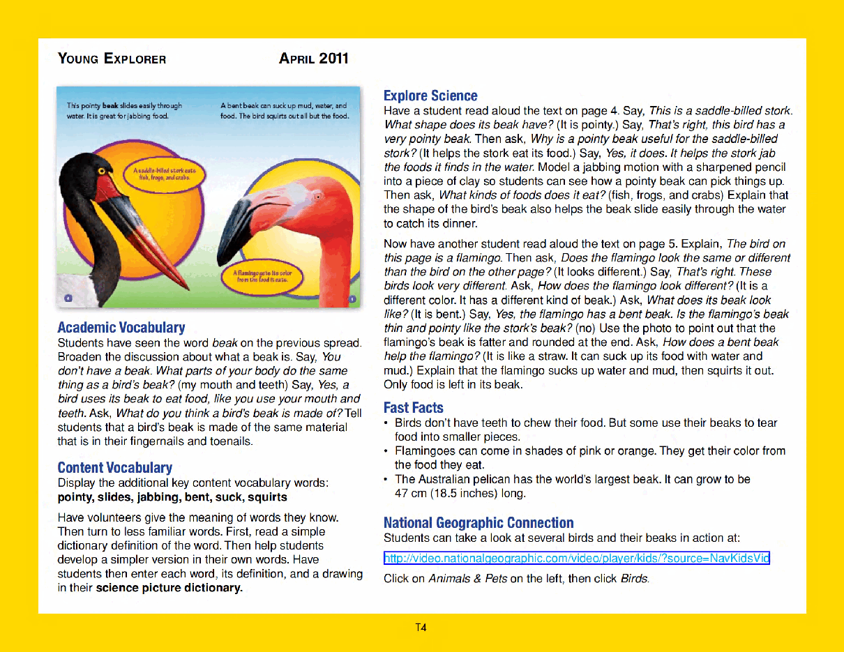 美国国家地理幼儿版teacher-guide-april_11.pdf,第4页预览