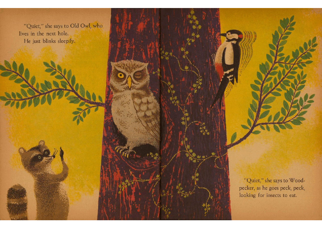 名家精选英语绘本Little Golden Book 0457 - Littlest Raccoon (1961) (goldengems).pdf,第4页预览