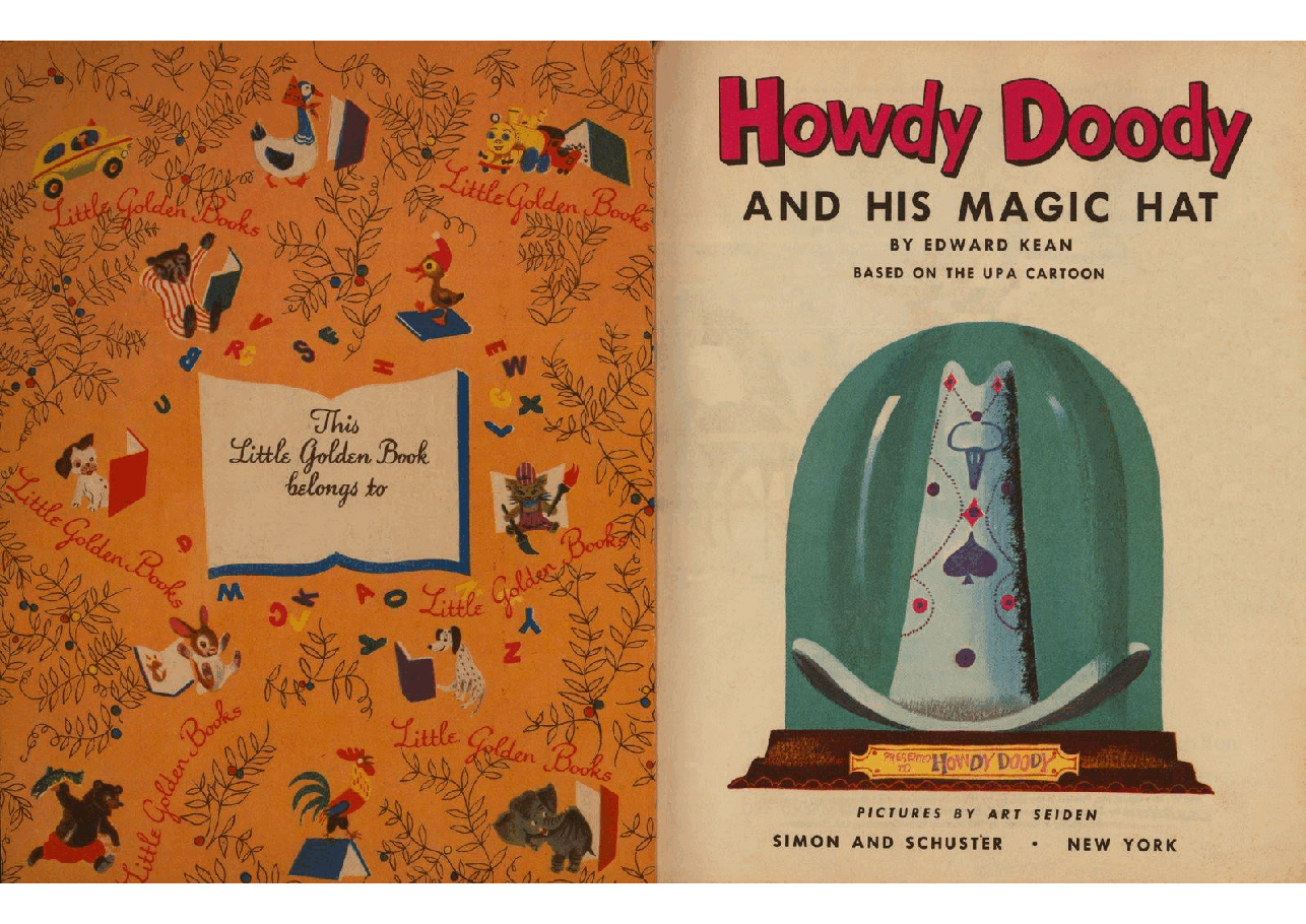 名家精选英语绘本Little Golden Book 0184 - Howdy Doody and his Magic Hat (1954) (goldengems).pdf,第2页预览