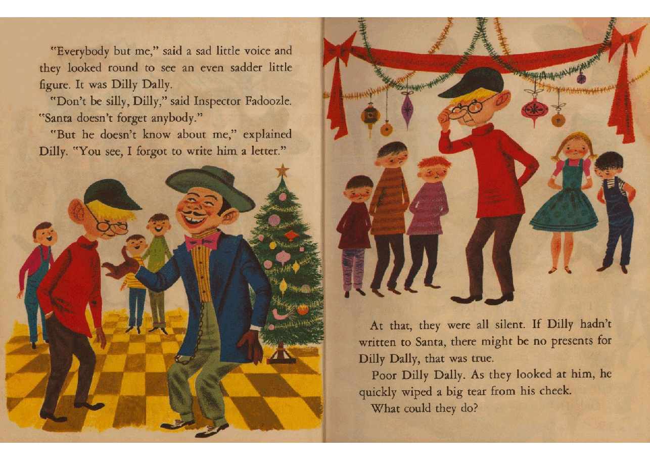 名家精选英语绘本Little Golden Book 0237 - Howdy Doody and Santa Claus (1955) (goldengems).pdf,第4页预览