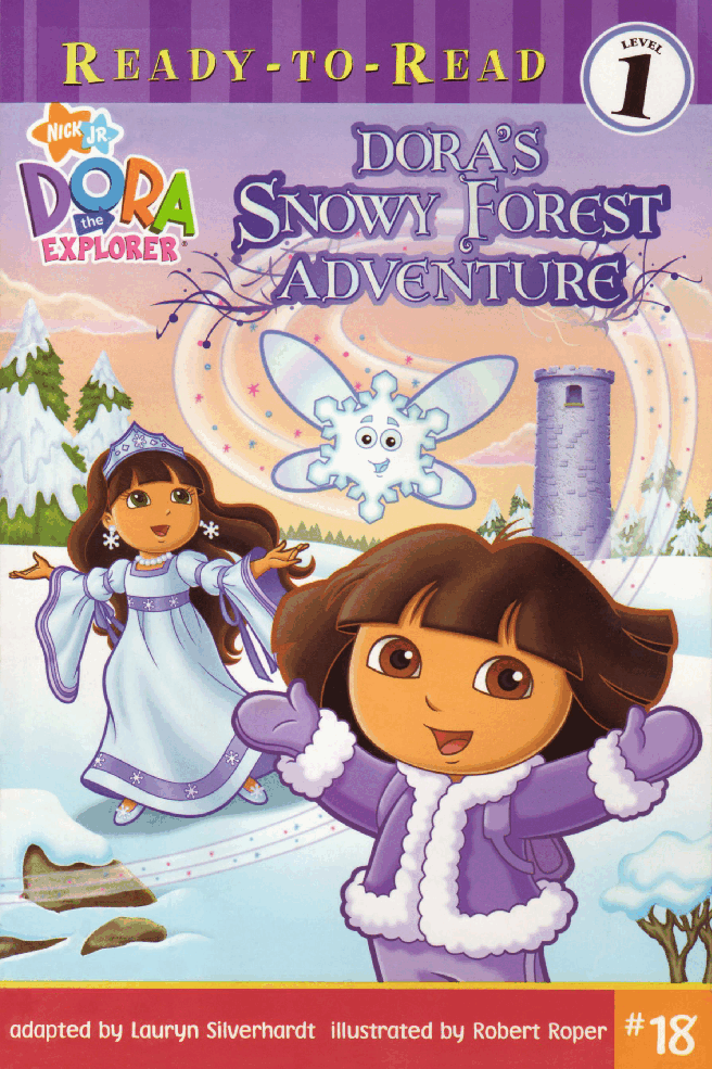 36本爱探险的朵拉英文绘本Dora's snowy forest adventure (2008.Simon Spotlight-Nick Jr.) (Brainiac).pdf，第1页预览