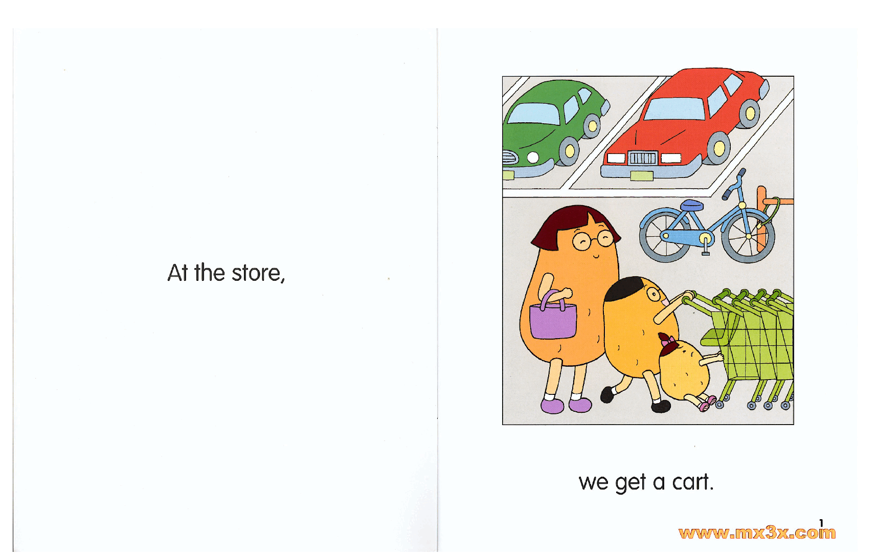牛津马铃薯小子英文绘本Potato Pals 2A-At the Store.pdf,第2页预览