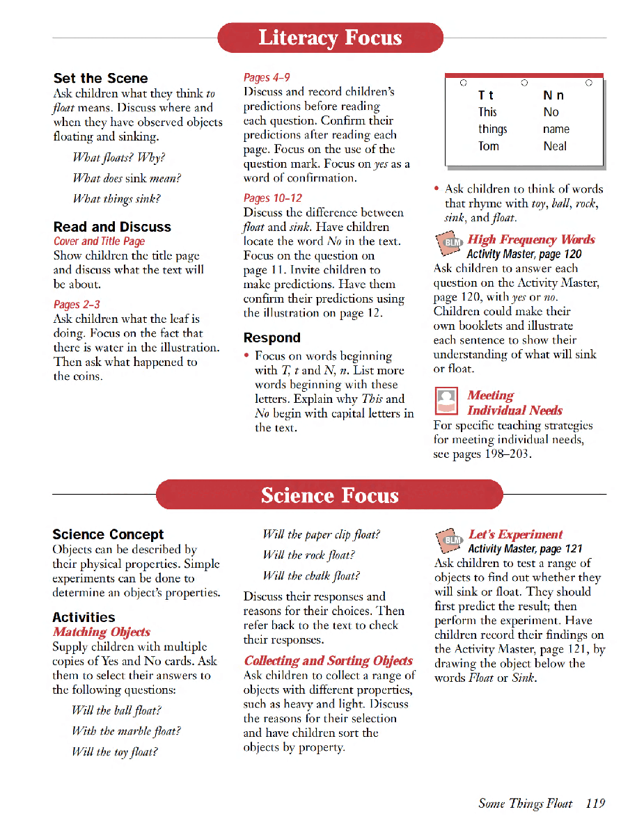 国家地理少儿百科入门级Emergent22 Some Things Float 教学指导.pdf,第2页预览