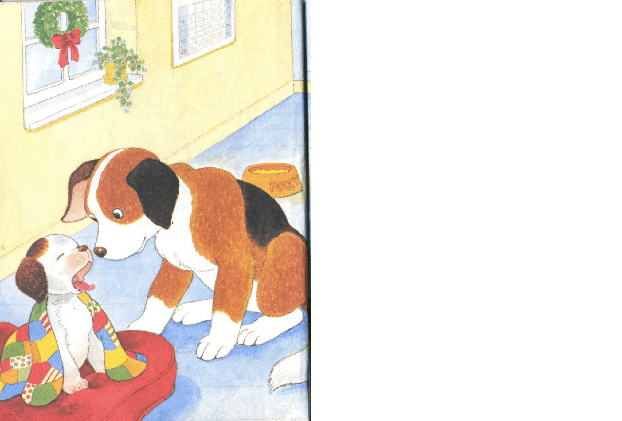 英语绘本A little Golden Books Poky Little Puppy‘s First Christmas.pdf,第2页预览
