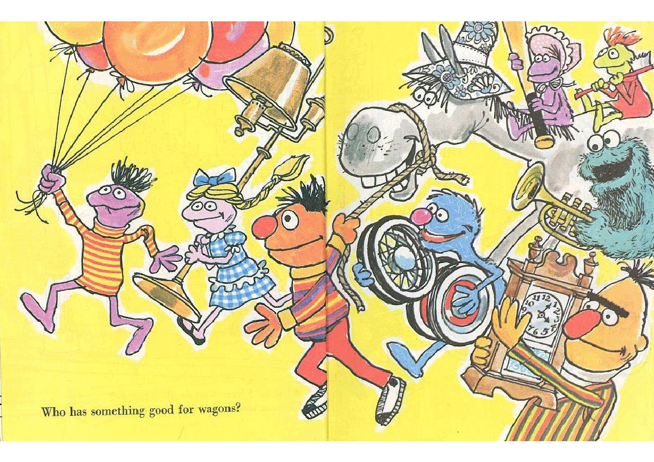 名家精选英语绘本Little Golden Book Sesame Street - The Together Book (Western) (1971).pdf,第4页预览