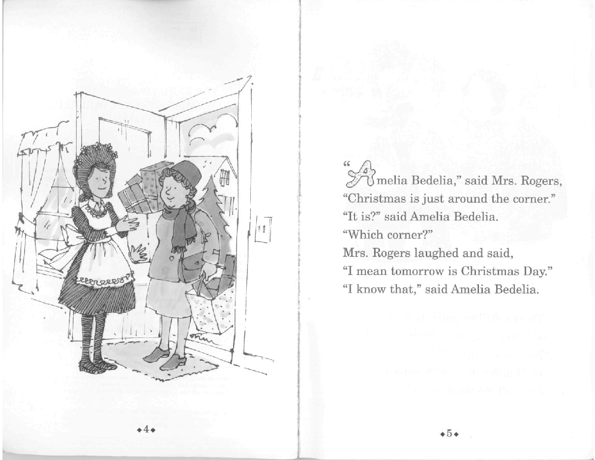 糊涂的女佣系列英文绘本Merry Christmas,Amelia Bedelia .pdf，第2页预览