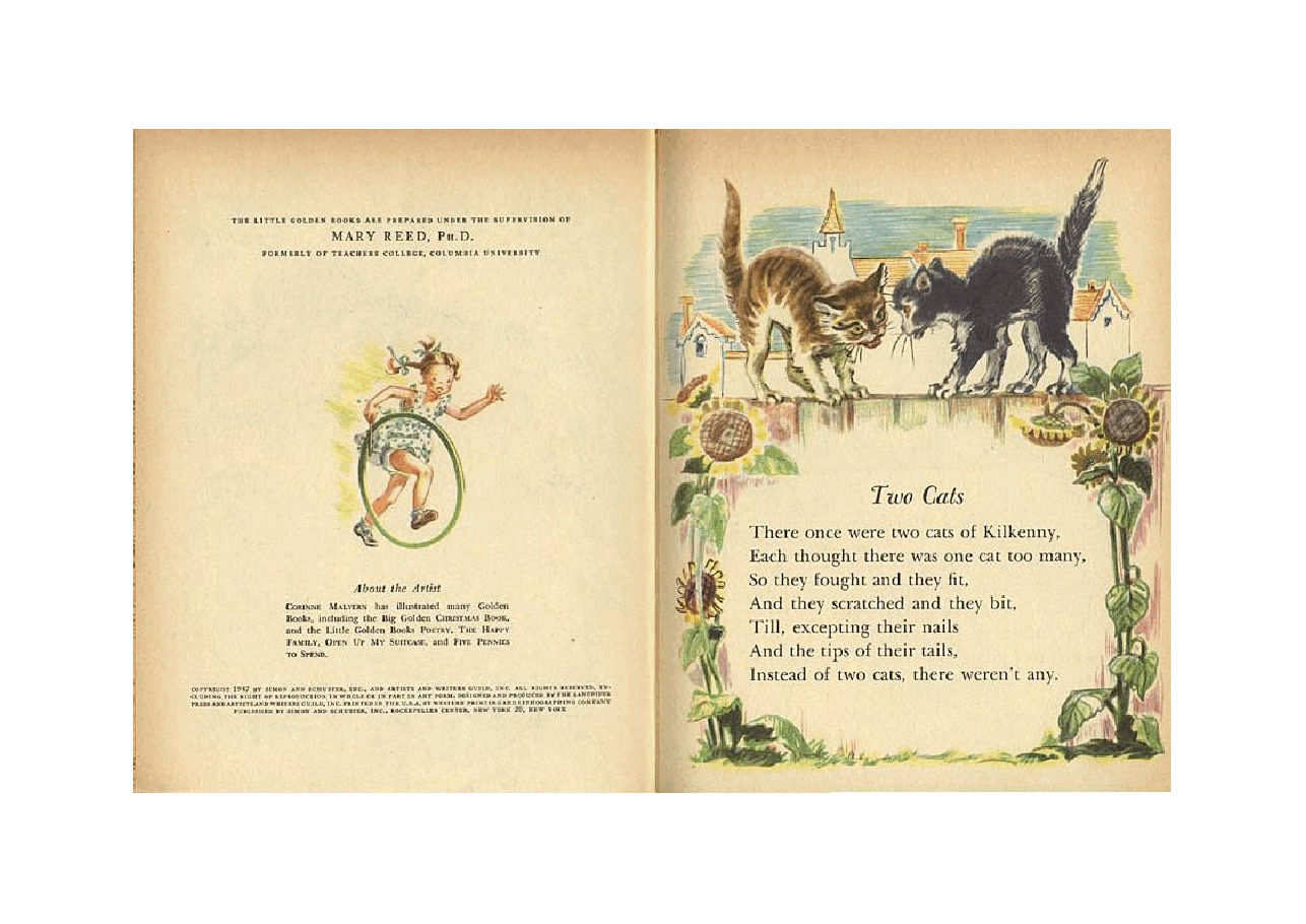 名家精选英语绘本Little Golden Book 0257 Counting Rhymes.pdf,第3页预览
