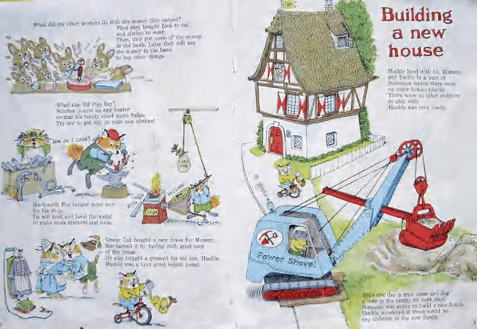 理查德斯凯瑞忙忙碌碌镇系列绘本16册[Richard_Scarry]What Do People Do All Day.pdf，第4页预览