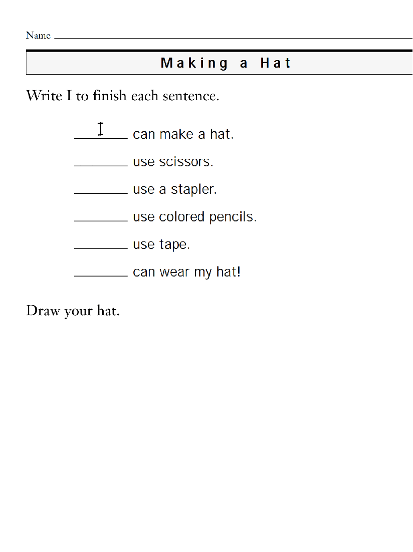 国家地理少儿百科入门级Emergent04 making a hat 教学指导.pdf，第3页预览