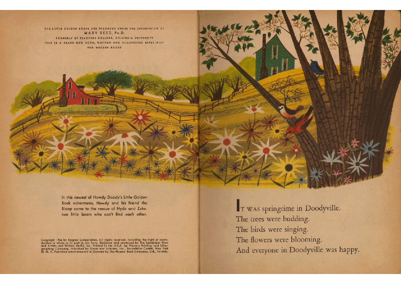 名家精选英语绘本Little Golden Book 0252 - Howdy Doody's Animal Friends (1956) (goldengems).pdf,第3页预览