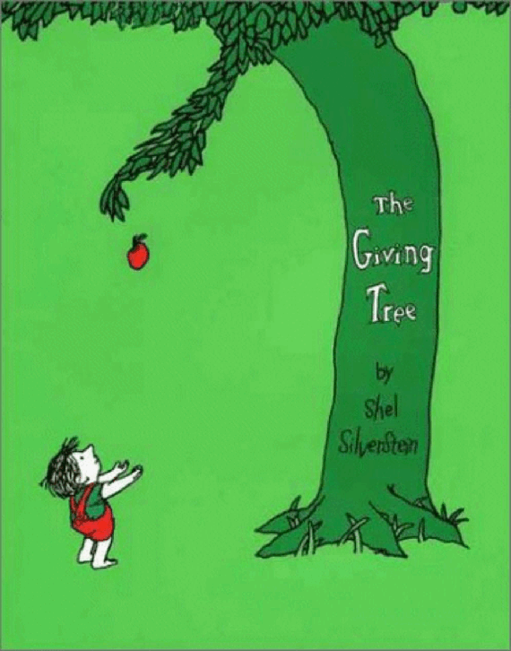 高清彩绘英文原版绘本The Giving Tree.pdf,第1页预览