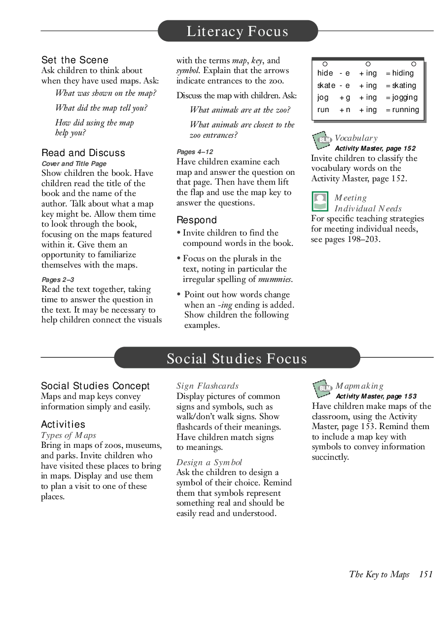国家地理百科流利级英文绘本Fluent19 the key to maps 教学指导.pdf,第2页预览