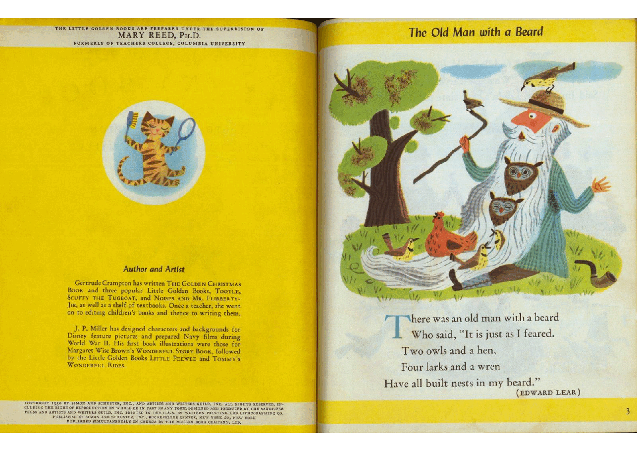 名家精选英语绘本Little Golden Book 0074 - The Little Golden Funny Book (1950) (Freckled Derelict).pdf,第3页预览