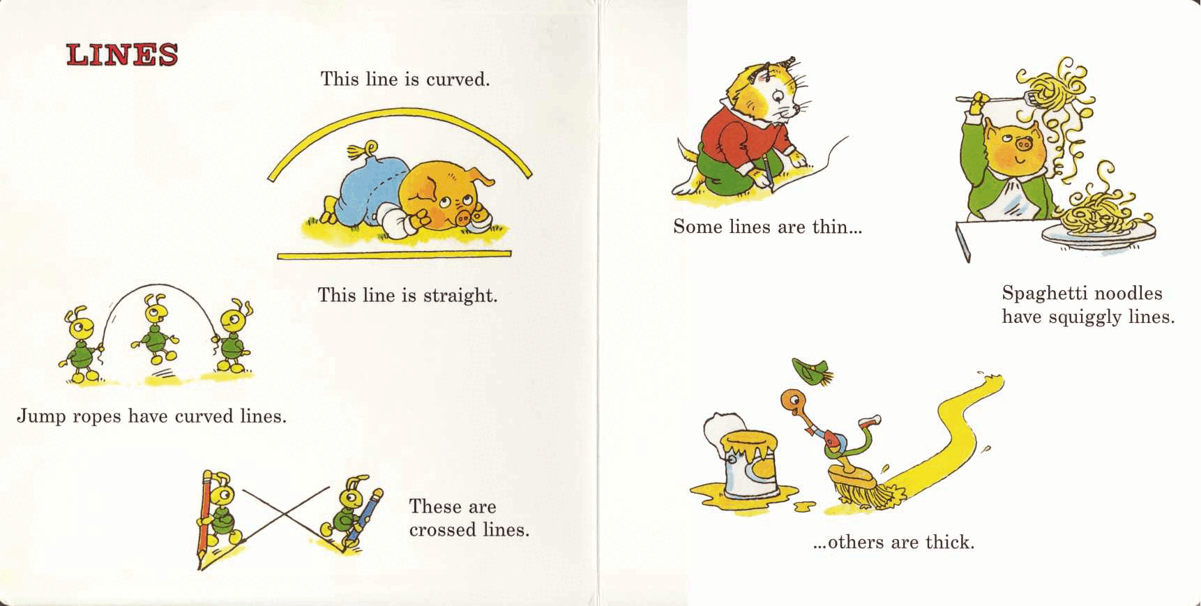 理查德斯凯瑞忙忙碌碌镇系列绘本16册[Richard_Scarry]Shapes & Opposites.pdf，第3页预览