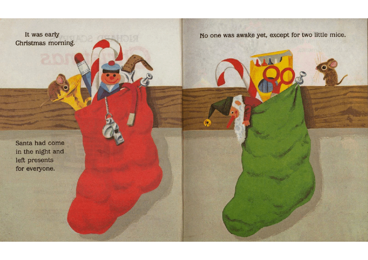 名家精选英语绘本A Little Golden Book NN - Richard Scarry's Christmas Mice (1965) (goldengems).pdf,第3页预览