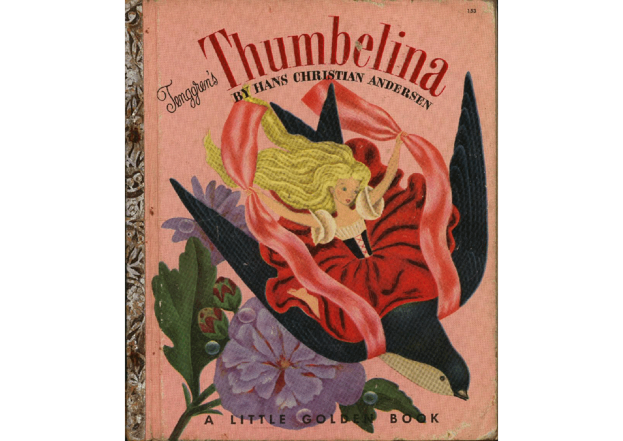 名家精选英语绘本Little Golden Book 0153 - Tenggren's Thumbelina (1953) (Freckled Derelict).pdf,第1页预览