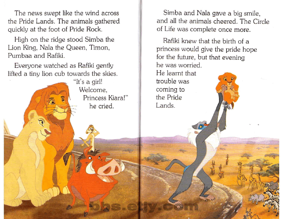 启蒙英语绘本lionkingii.pdf,第3页预览