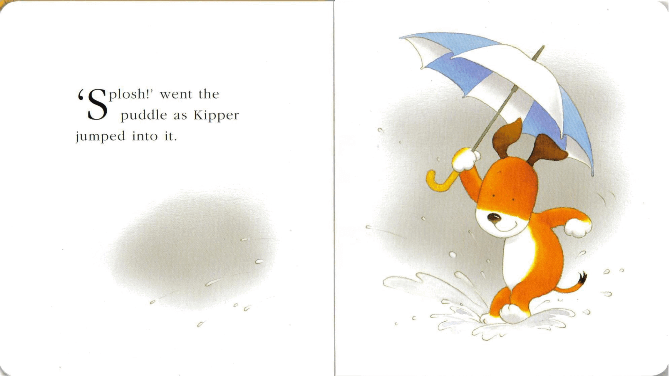 小狗卡皮系列绘本14册之Kipper storyboards 7 Splosh.pdf,第3页预览
