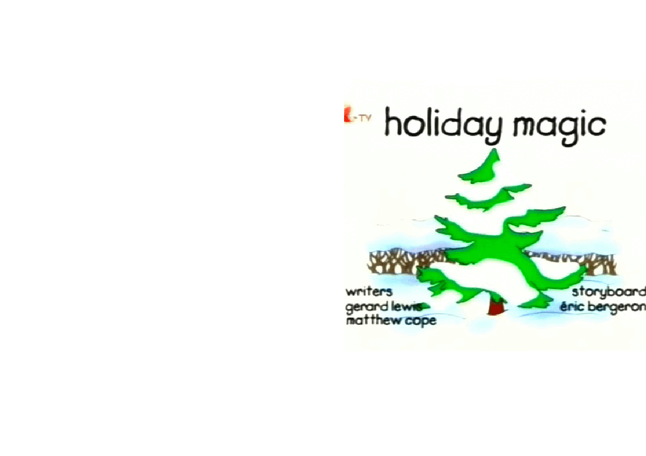 卡由英文绘本Holiday magic.pdf,第1页预览