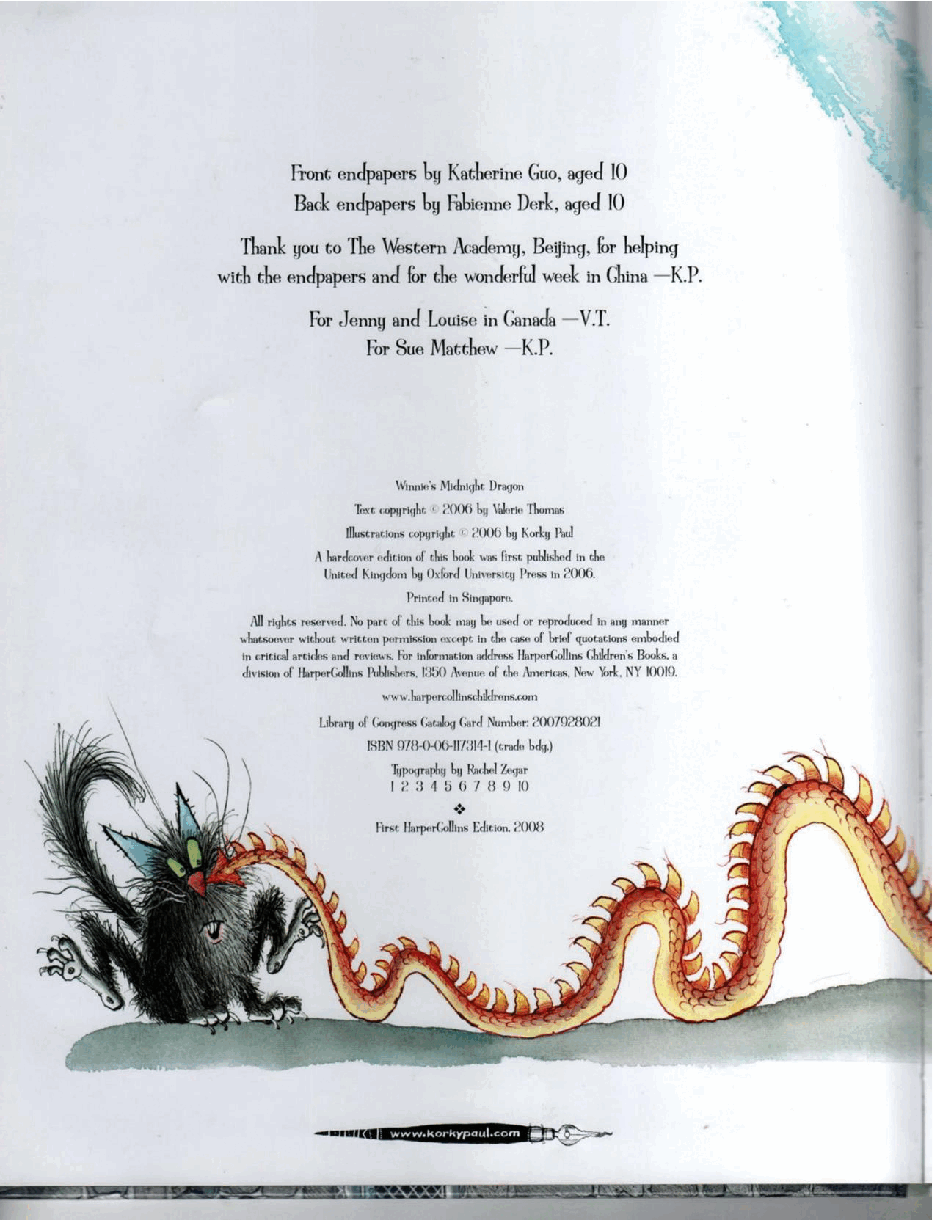 女巫温妮英文绘本08 Winnie's Midnight Dragon.pdf,第4页预览