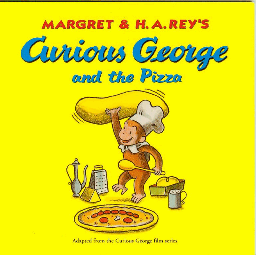 好奇的乔治英文绘本系列Curious George and the Pizza.pdf，第1页预览