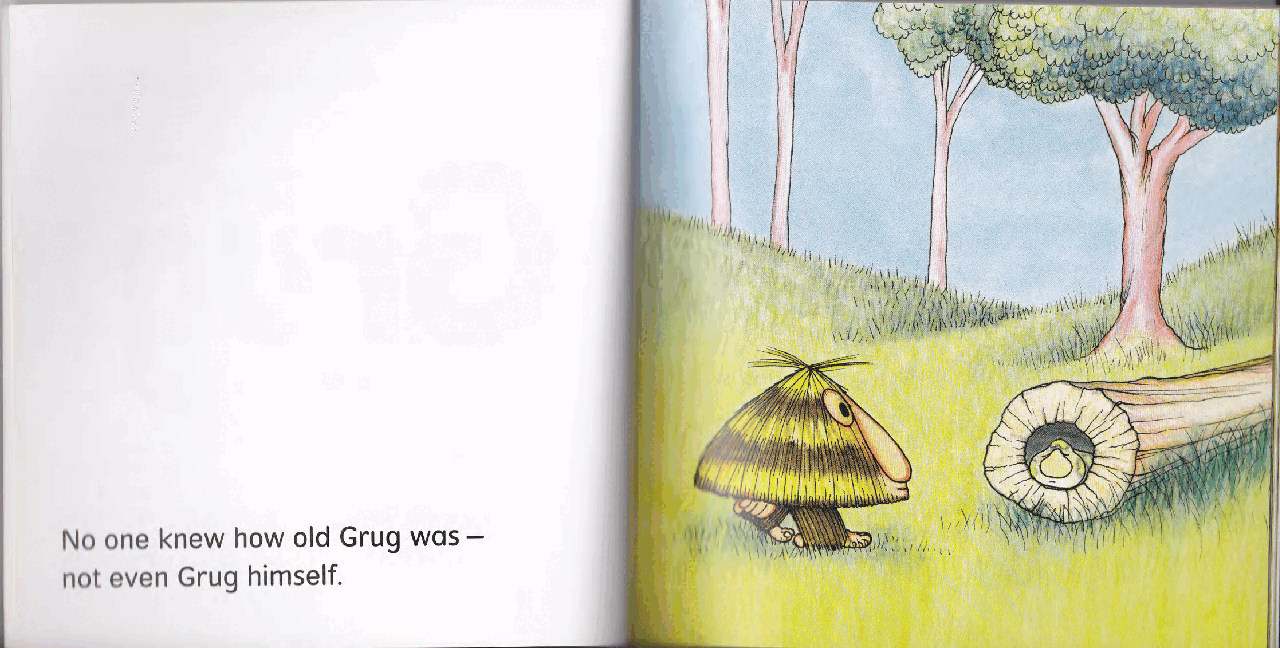 14本小草人系列英文绘本grug_has_a_birthday.pdf，第4页预览