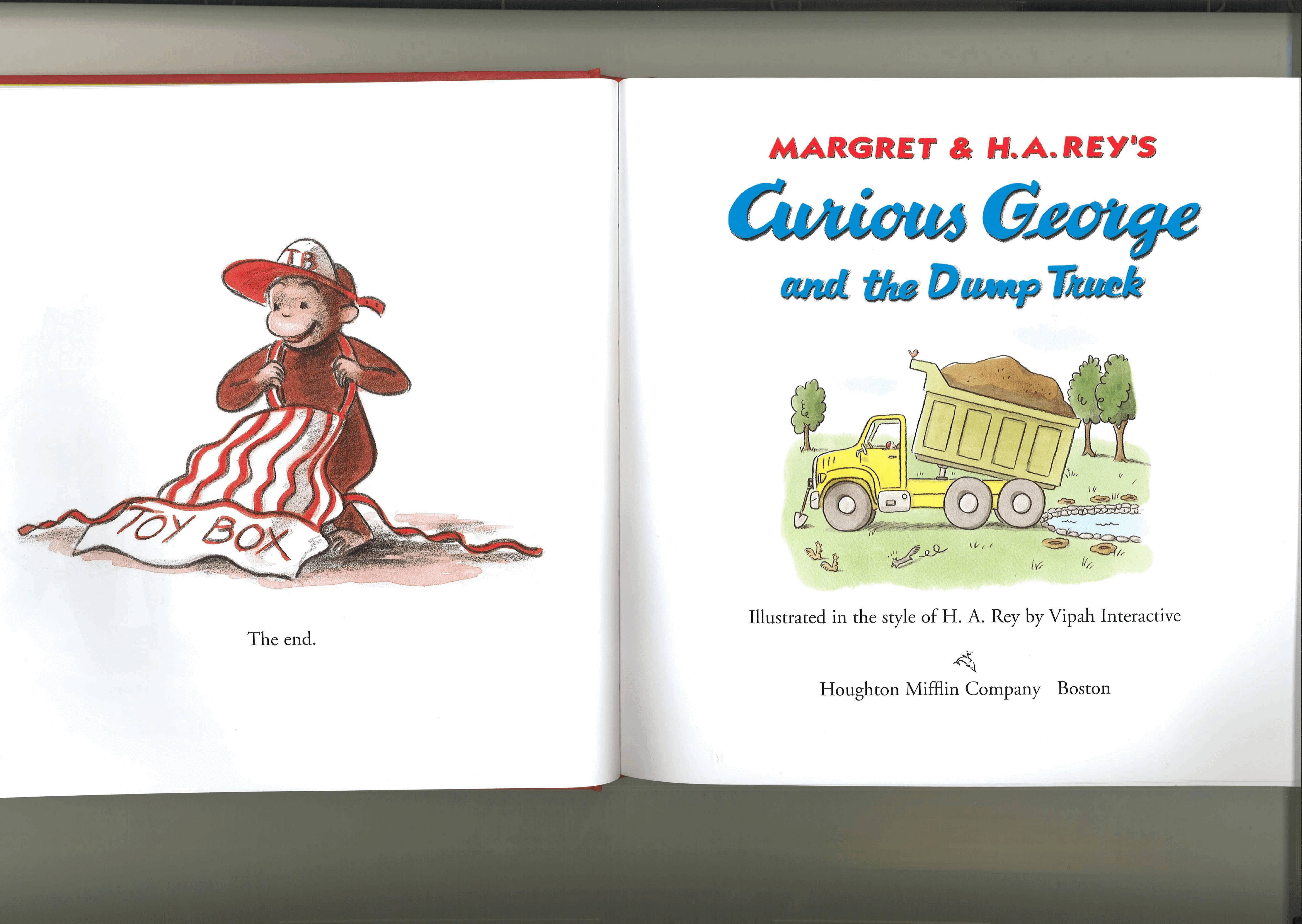 好奇的乔治英文绘本系列Curious George and the Dump Truck1.pdf,第1页预览