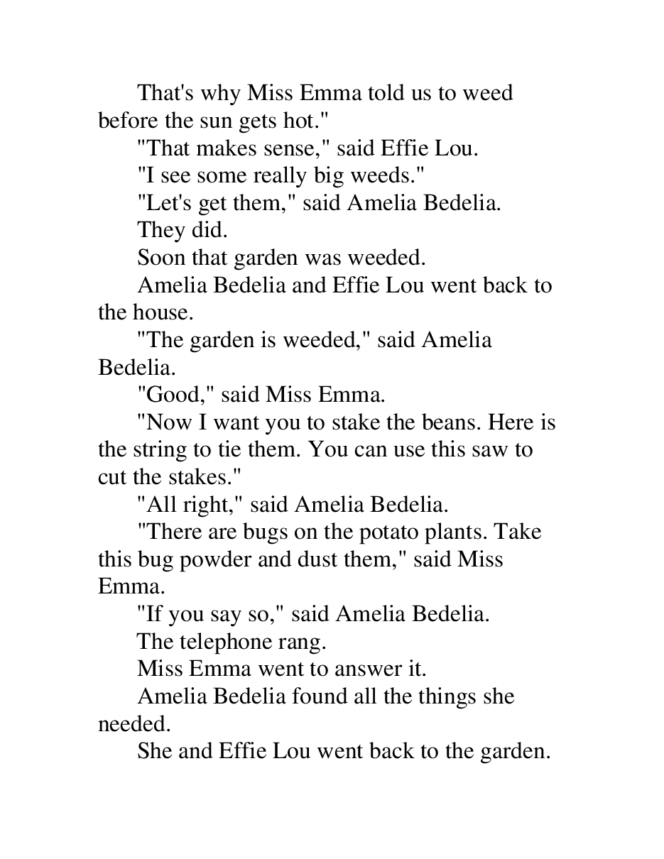 糊涂的女佣系列英文绘本Amelia Bedelia Helps Out - Peggy Parish.pdf,第4页预览