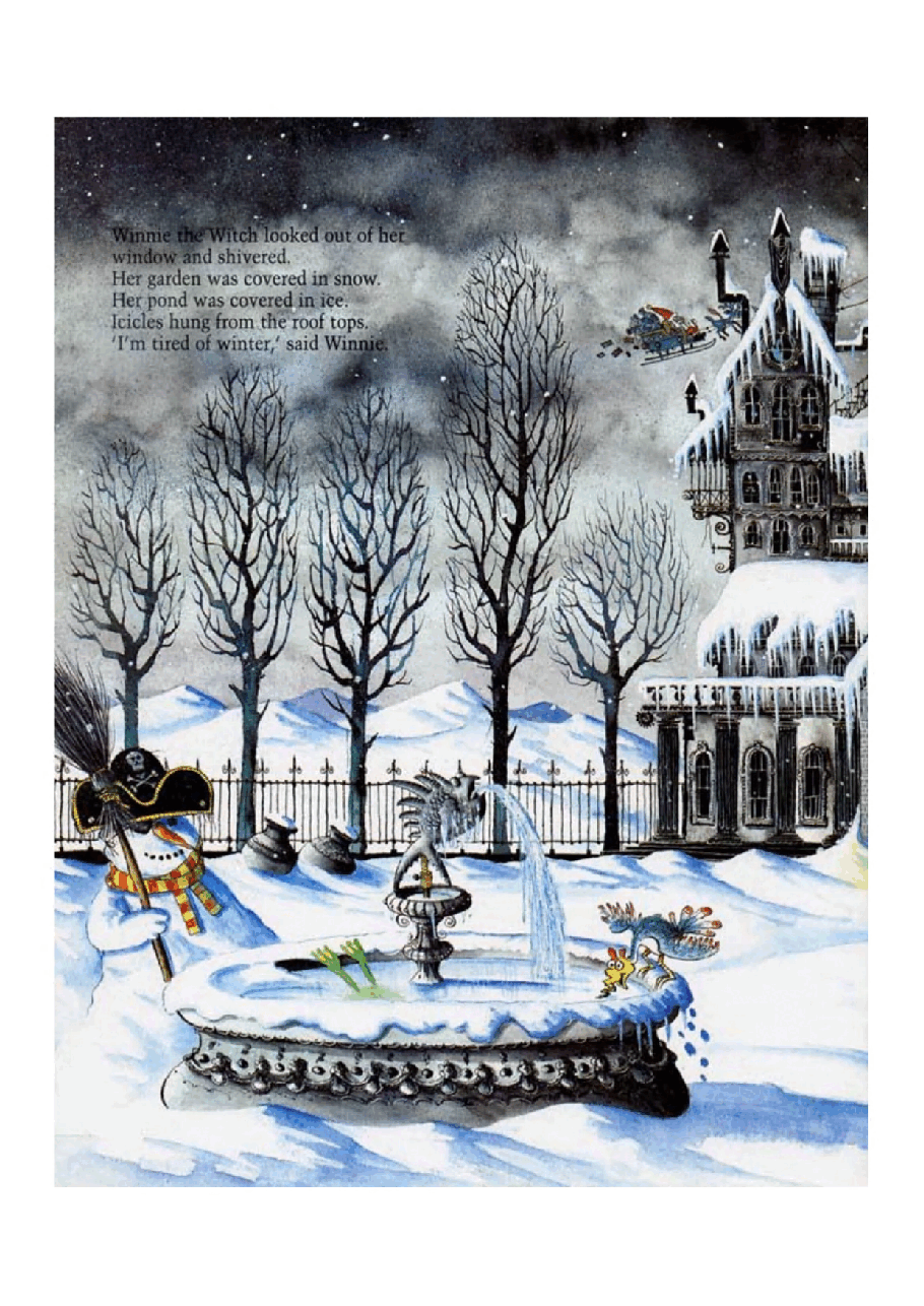 女巫温妮英文绘本Winnie in Winter.pdf,第3页预览