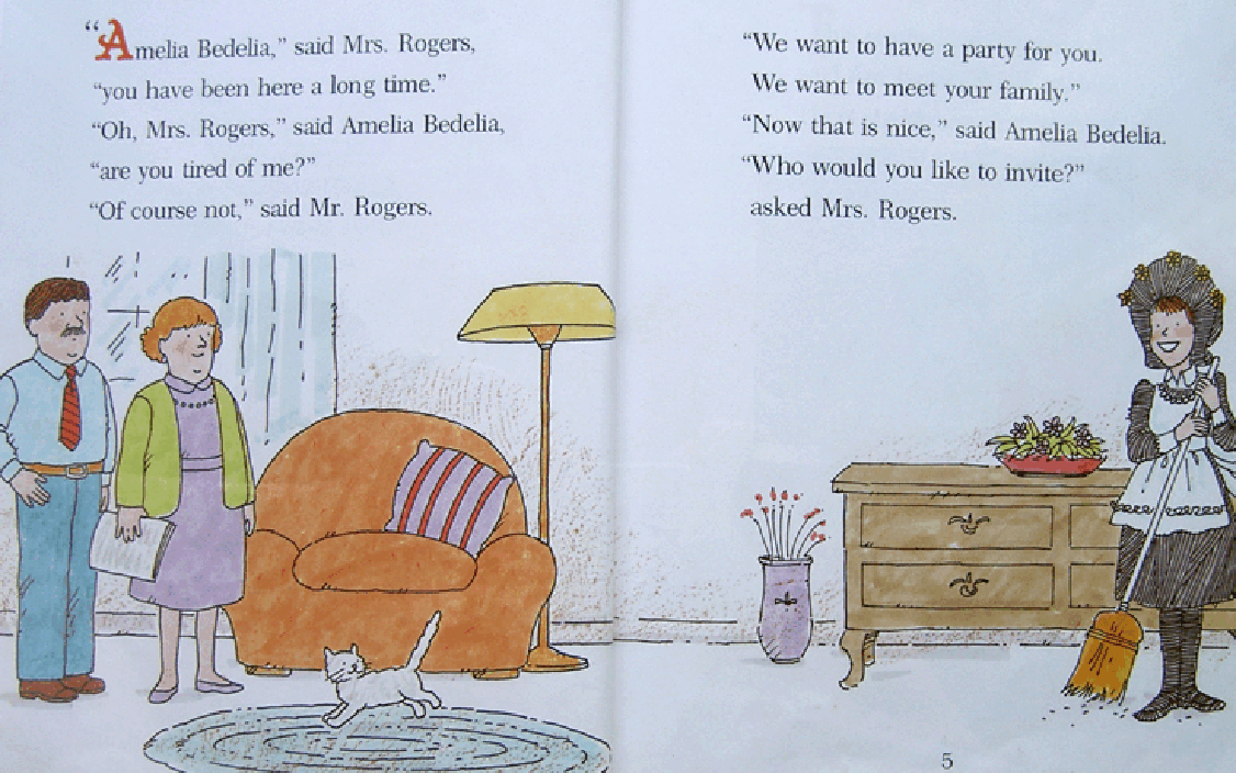 糊涂的女佣系列英文绘本Amelia Bedelia Album.pdf,第1页预览