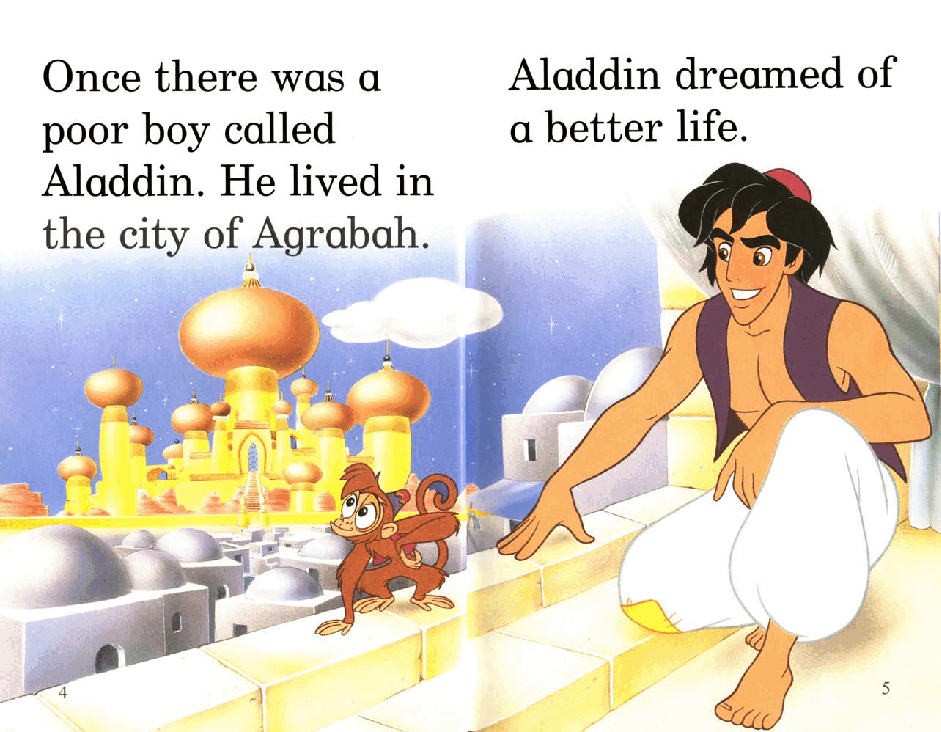 启蒙英语绘本Aladdin.pdf,第3页预览