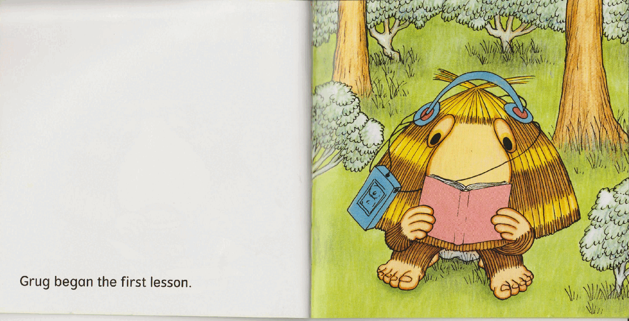 14本小草人系列英文绘本grug_learn_to_dance.pdf,第4页预览