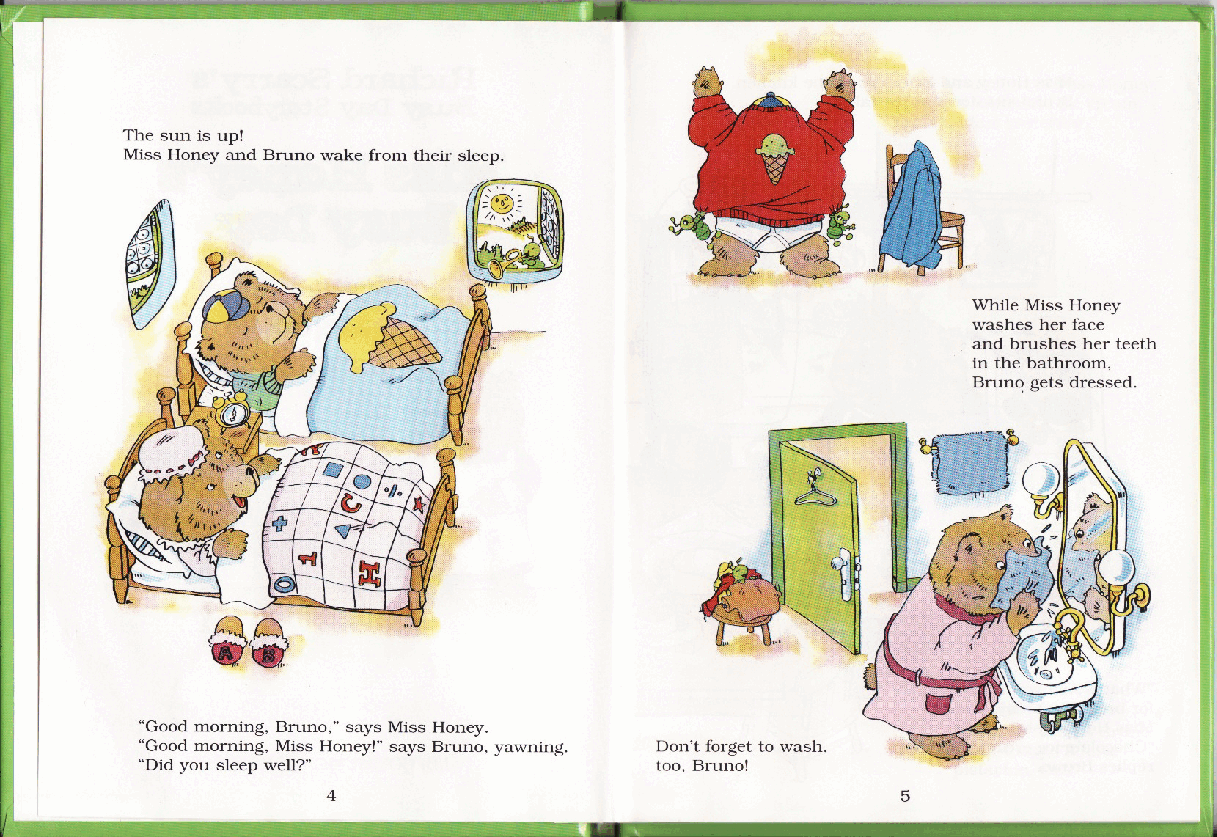 理查德斯凯瑞忙忙碌碌镇系列绘本16册[Richard Scarry]Miss Honeys Busy Day.pdf，第3页预览