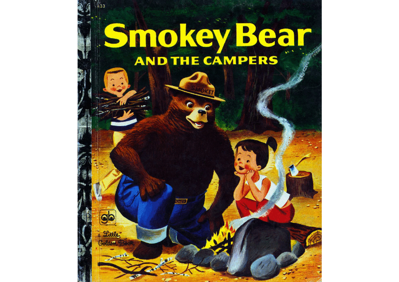 名家精选英语绘本Little Golden Book 0433 - Smokey Bear and the Campers (1973) (goldengems).pdf,第1页预览
