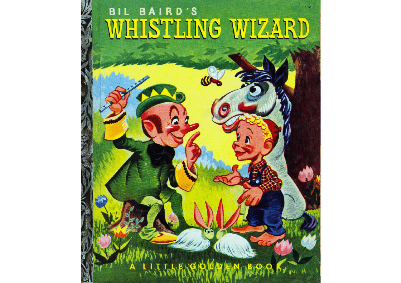 名家精选英语绘本Little Golden Book 0132 - Bil Baid's Whistling Wizard (1952) (goldengems).pdf,第1页预览