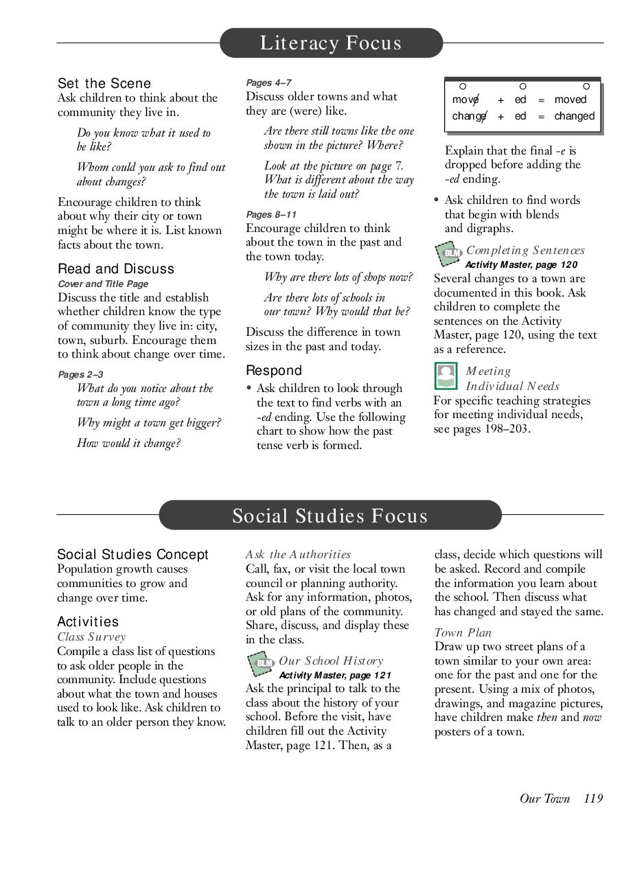 国家地理百科流利级英文绘本Fluent02 our town 教学指导.pdf,第2页预览