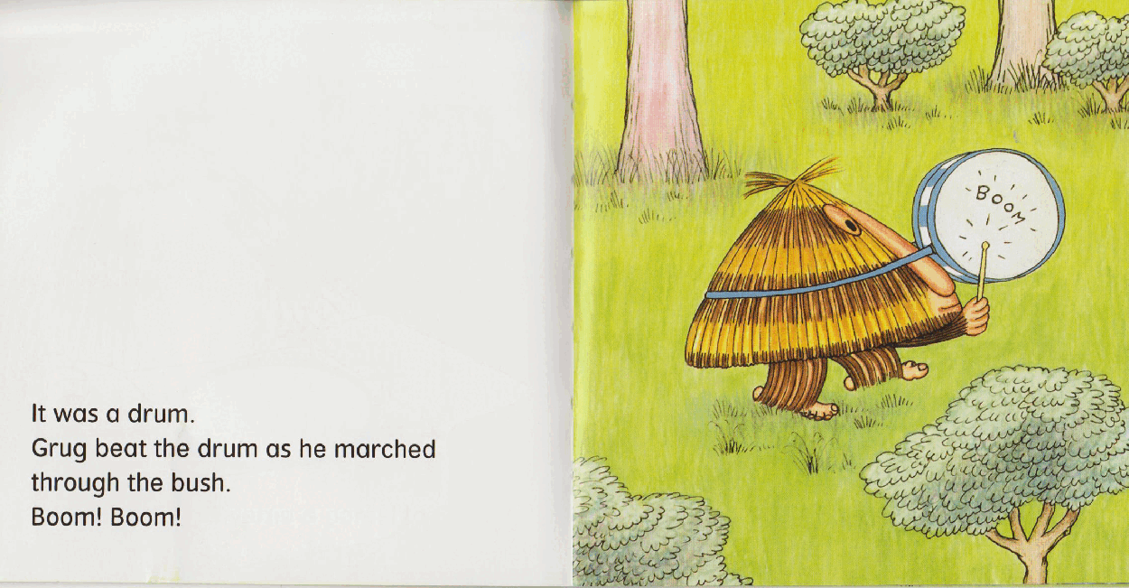 14本小草人系列英文绘本grug_and_his_music.pdf,第4页预览