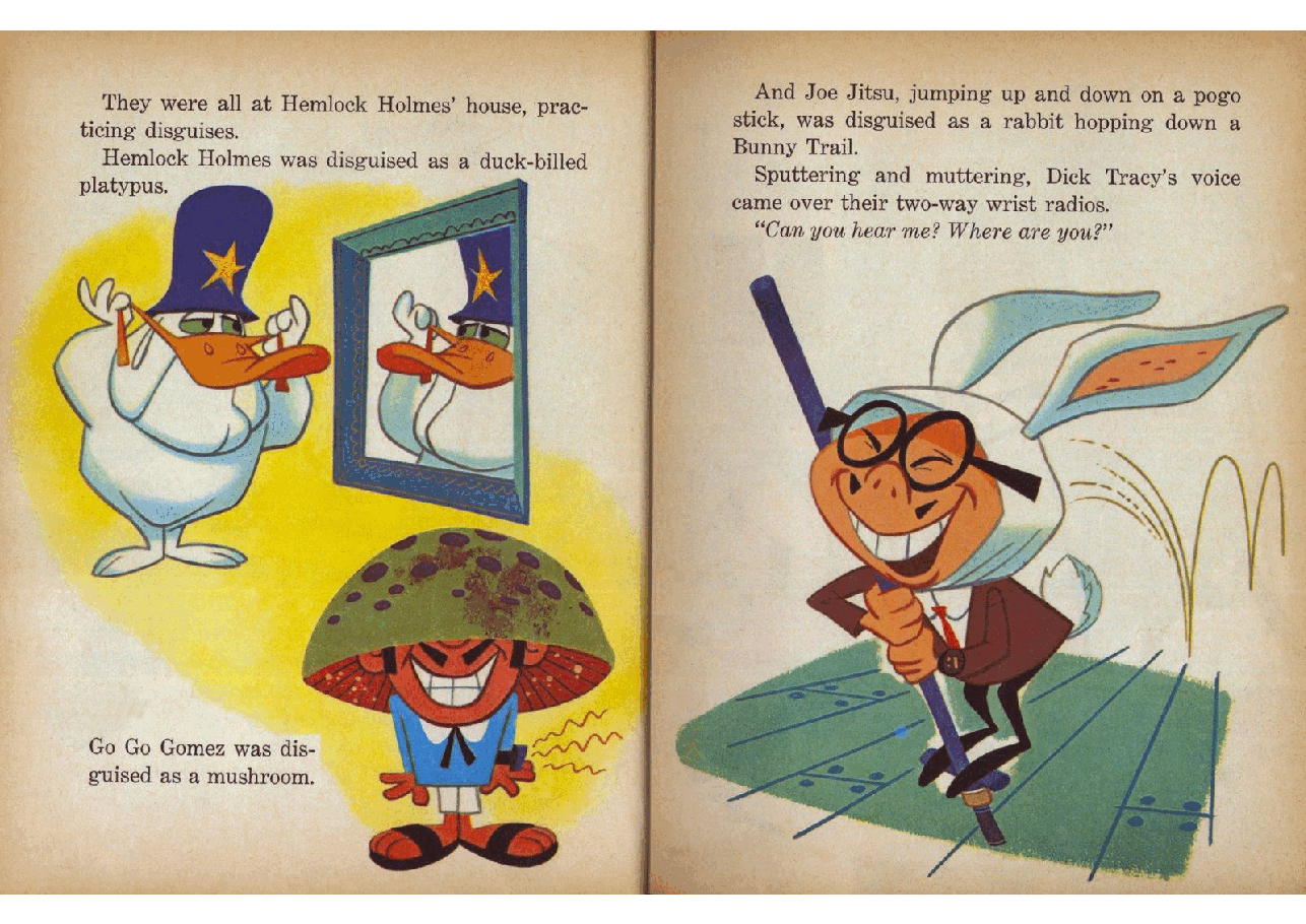 名家精选英语绘本Little Golden Book 0497 - Dick Tracy (1962) (Freckled Derelict).pdf,第4页预览